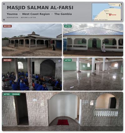 Renovation of Masjid Salman alfarsi