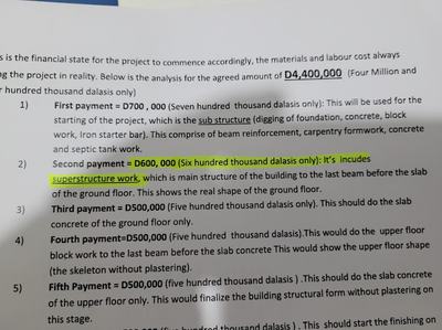 Architectural Planning & Cost Estimation